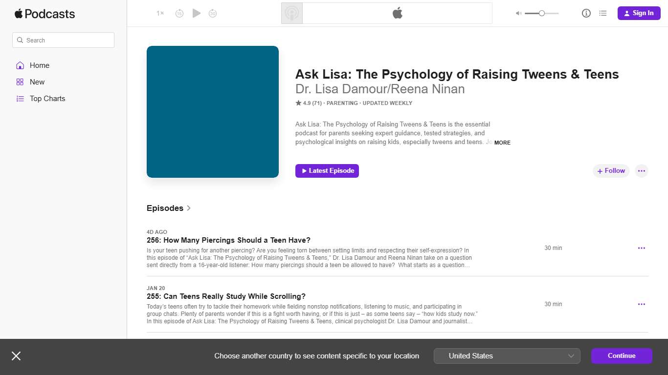 Ask Lisa: The Psychology of Raising Tweens & Teens - Podcast - Apple Podcasts